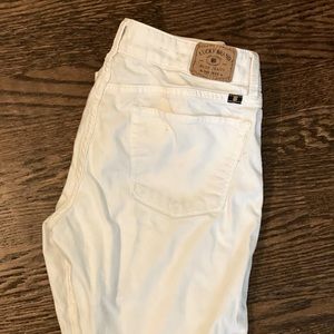 Lucky white jeans